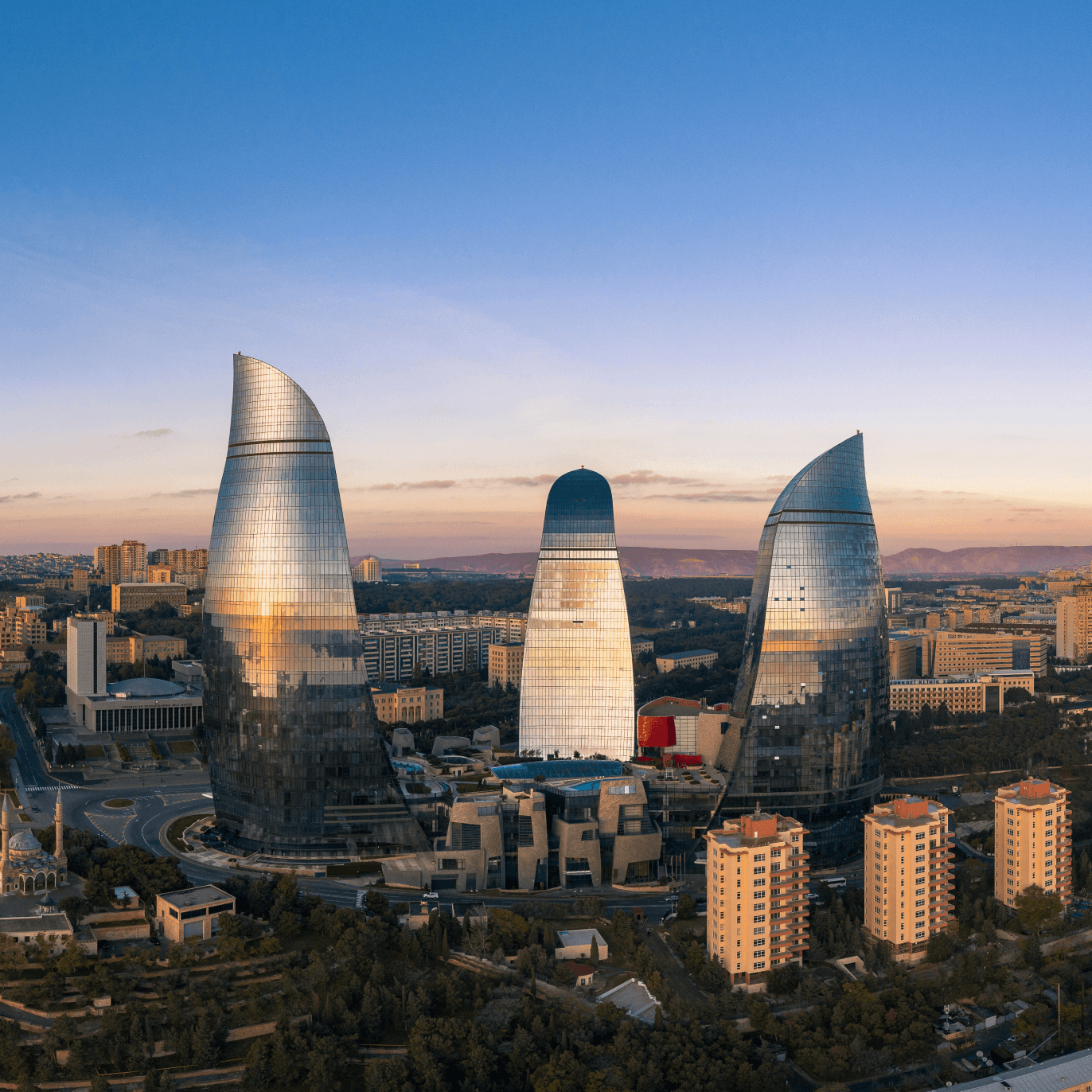 Azerbaijan Flag Pictures