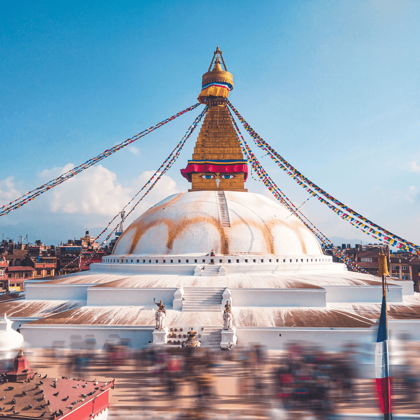 Nepal Flag Pictures