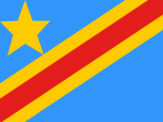 Democratic Republic of the Congo flag