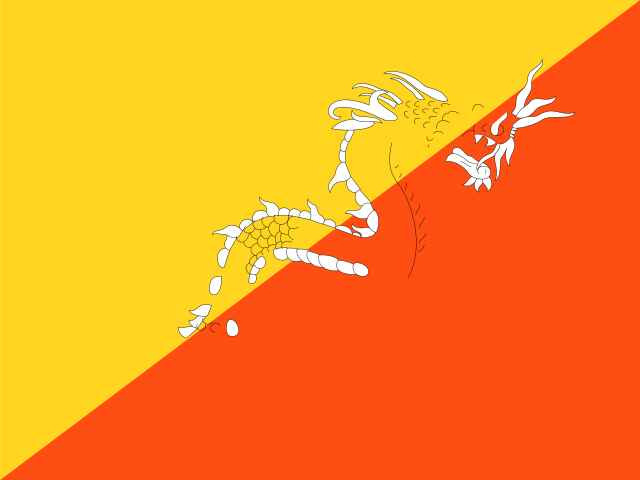 Bhutan flag