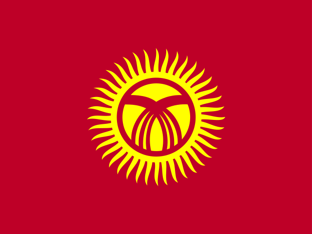 Kyrgyzstan flag