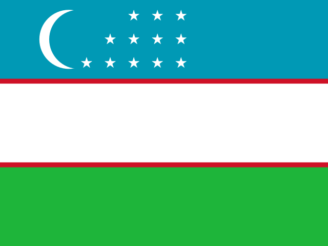 Uzbekistan flag